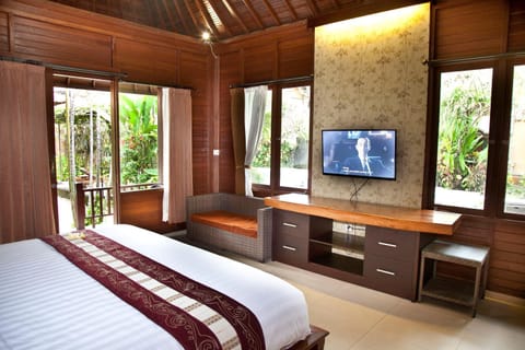 Bed, Natural landscape, TV and multimedia, Photo of the whole room, Bedroom, hair dresser