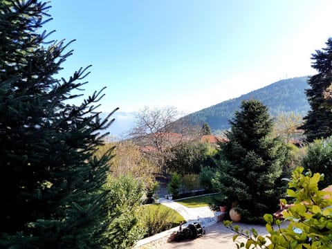 Garden view, Mountain view