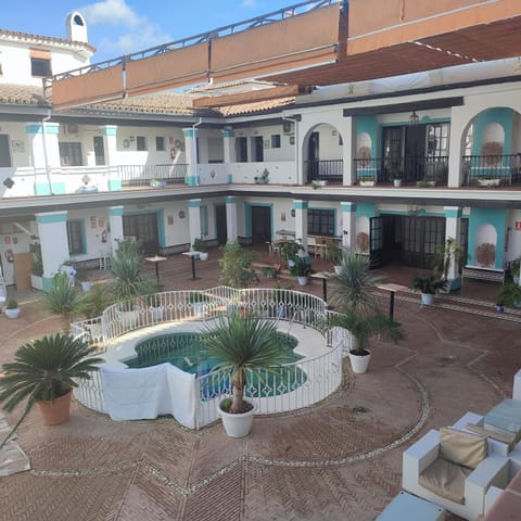 Property building, Pool view