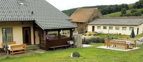 Property building, Garden view