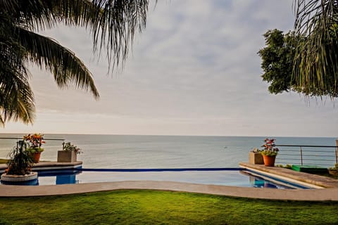 Patio, Beach, Garden view, Sea view, Swimming pool