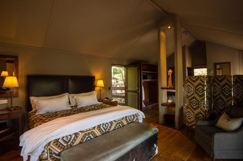 Kapama Buffalo Camp Luxury tent in South Africa