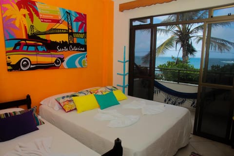 Bed, Photo of the whole room, Bedroom, Sea view