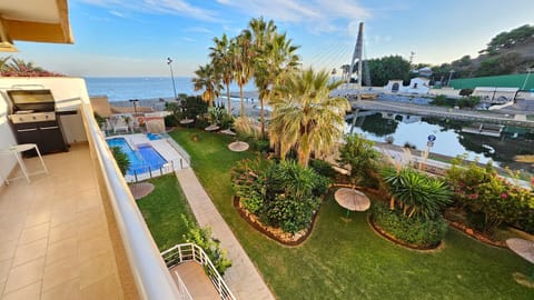 Spring, Day, Natural landscape, Garden, Garden view, Pool view, Sea view, Swimming pool, Swimming pool