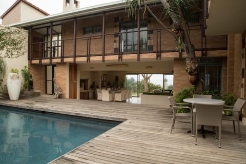 Property building, Patio, Balcony/Terrace, Pool view, Swimming pool