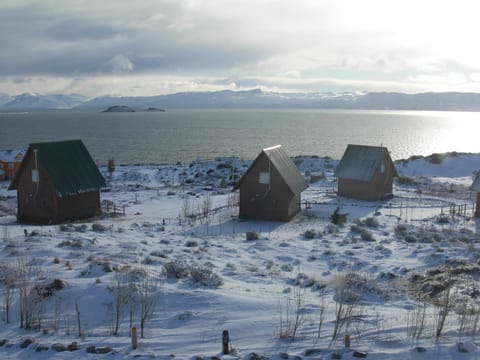 Property building, Winter, Garden, On site, Garden view, Lake view, Sunrise