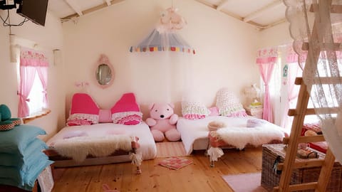 Bed, Living room, Photo of the whole room, Decorative detail, Bedroom, bunk bed