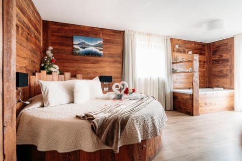 Bed, Photo of the whole room, Bedroom, towels, wardrobe