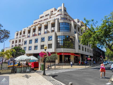 Property building, Facade/entrance, Day, Summer