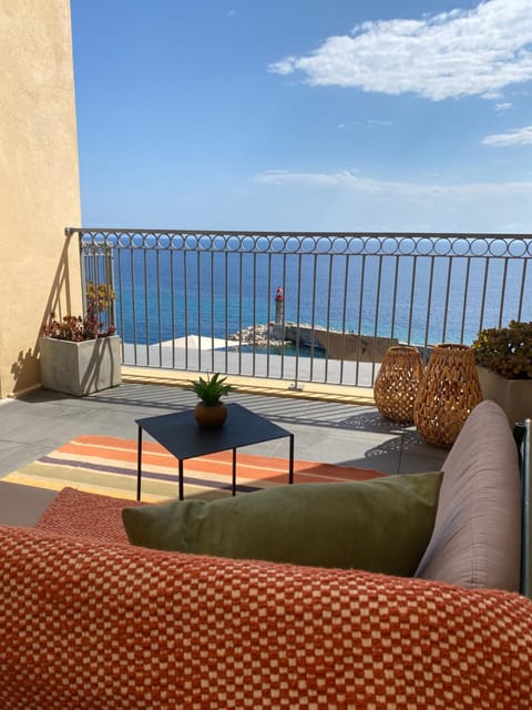 Balcony/Terrace, Seating area, Sea view