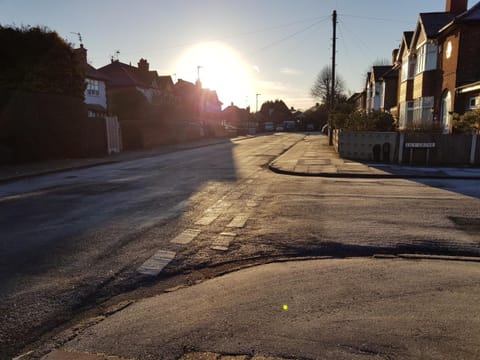 Quiet street view