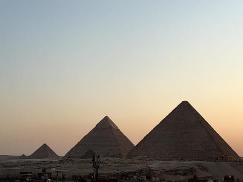 Nearby landmark, Natural landscape, Landmark view, Sunset