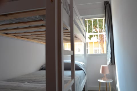 Photo of the whole room, Bedroom, bunk bed