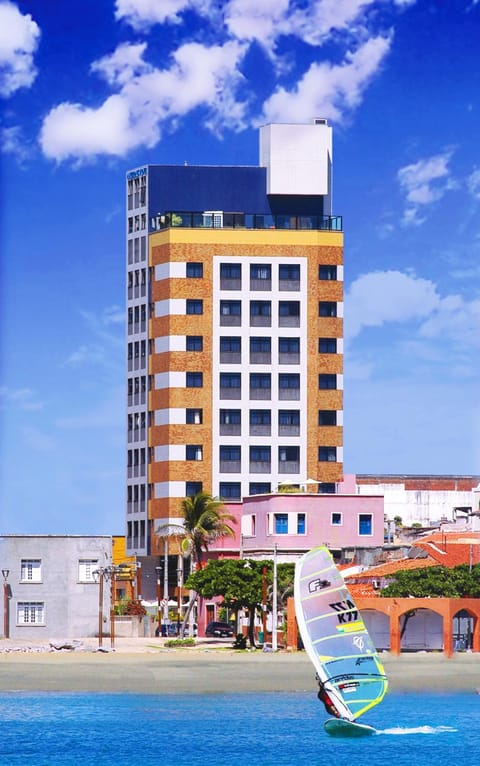 Property building, Nearby landmark, Facade/entrance, Beach