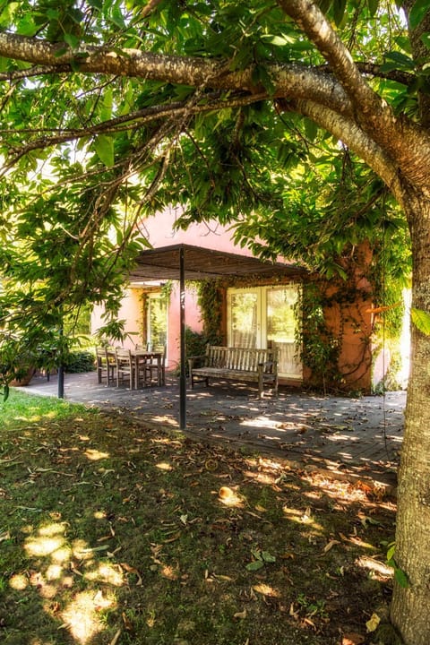 Property building, Natural landscape, Garden view