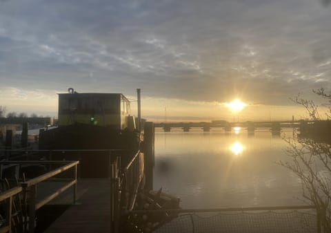 Lake view, Sunset