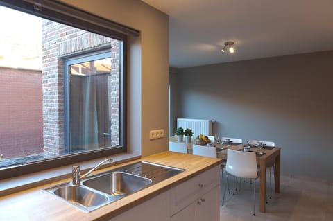 Property building, Dining area, Garden view