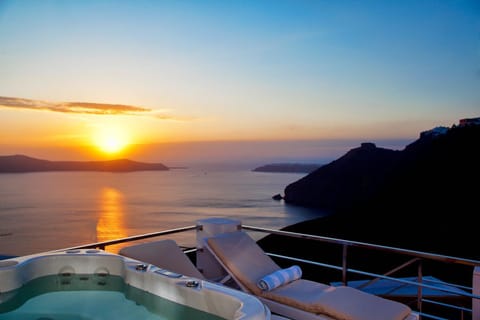 Hot Tub, Sunset