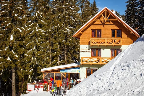 Property building, Facade/entrance, Winter, Skiing, Hiking