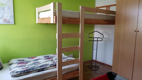 Photo of the whole room, Bedroom, bunk bed