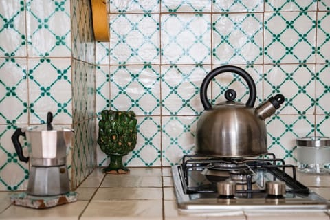 Kitchen or kitchenette, Decorative detail