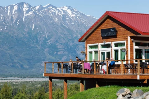 Property building, Natural landscape, View (from property/room), Balcony/Terrace, Balcony/Terrace, Mountain view, River view, group of guests