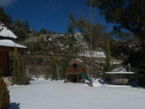 Agros Timber Log House Chalet in Limassol District