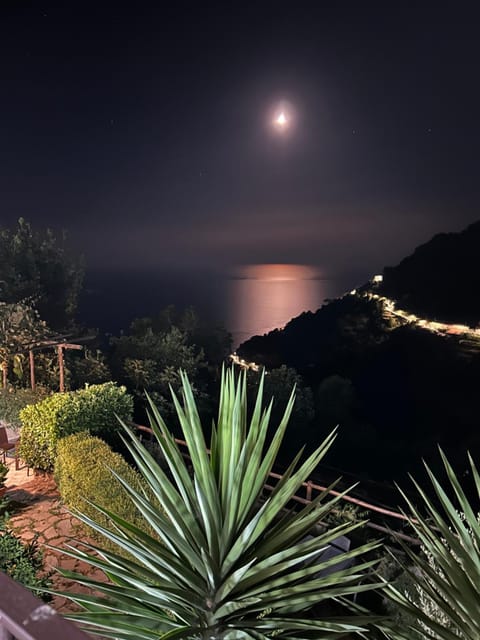 Night, Natural landscape, Sea view