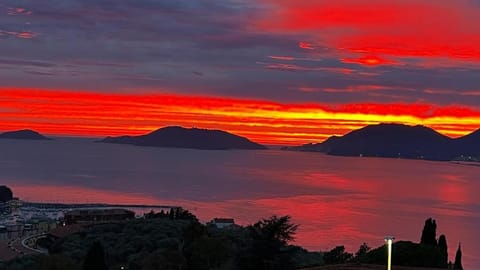 Property building, Sea view, Sunset