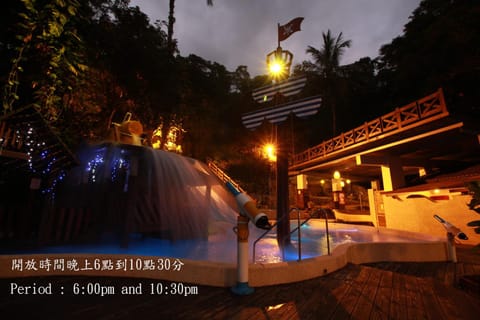 Children play ground, Aqua park, Evening entertainment