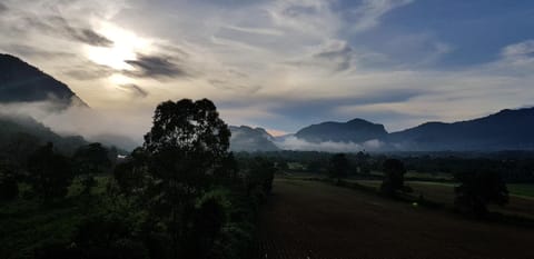 Panorama view of the world Apartment in Laos