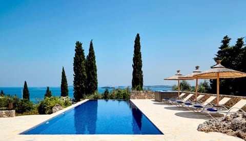 Pool view, Sea view, Swimming pool