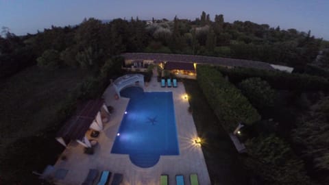 Bird's eye view, Pool view