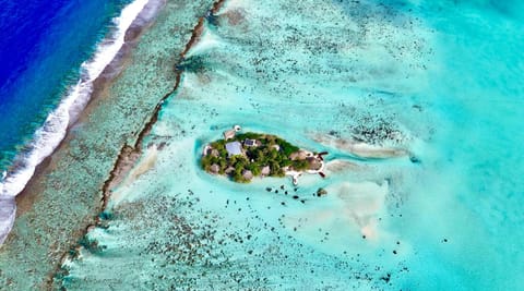 Day, Natural landscape, Bird's eye view, Sea view