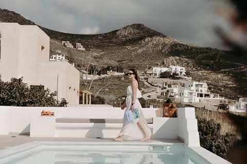 Natural landscape, Pool view, Swimming pool