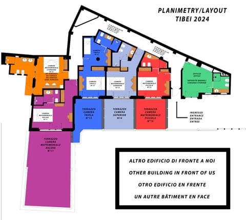 Floor plan, Text overlay