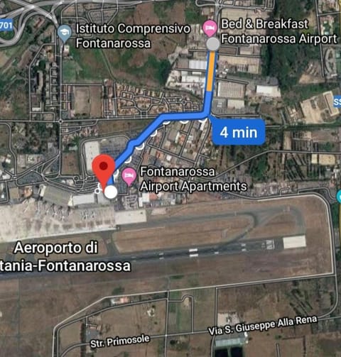 Bed & Breakfast Fontanarossa Airport -Private Parking- Bed and Breakfast in Catania