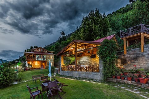 Property building, Garden view