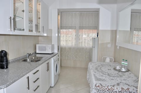 Communal kitchen, minibar, washing machine, dryer