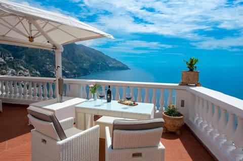 Villa Briganti Seaview Terrace Übernachtung mit Frühstück in Positano