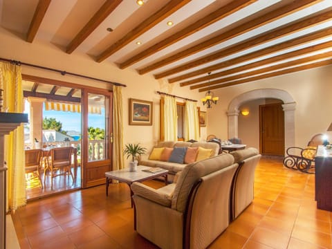 Villa Teix de Bonaire para 10, jardines y vista mar Villa in Raiguer