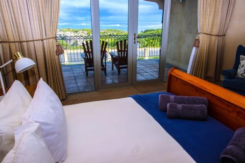 Bed, Balcony/Terrace, Sea view