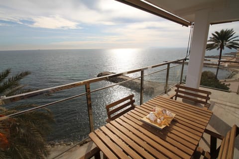 Day, Natural landscape, View (from property/room), Balcony/Terrace, Beach, Sea view