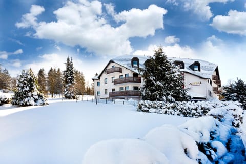 Property building, Natural landscape, Winter