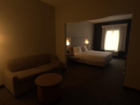 Bed, Living room, Photo of the whole room, Seating area, Bedroom