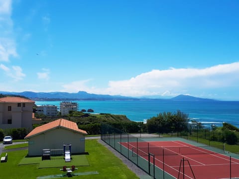 Garden, Tennis court, Sea view