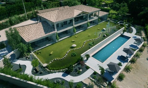 Bird's eye view, Summer, Garden, Garden view, Lake view, Pool view, Swimming pool