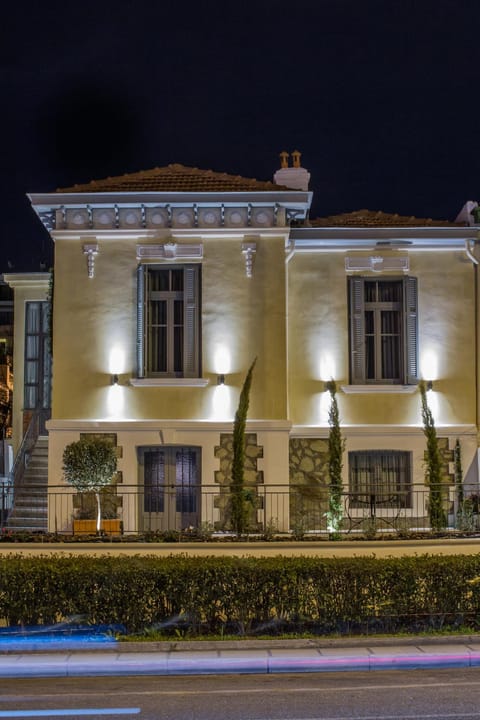 Facade/entrance, Night