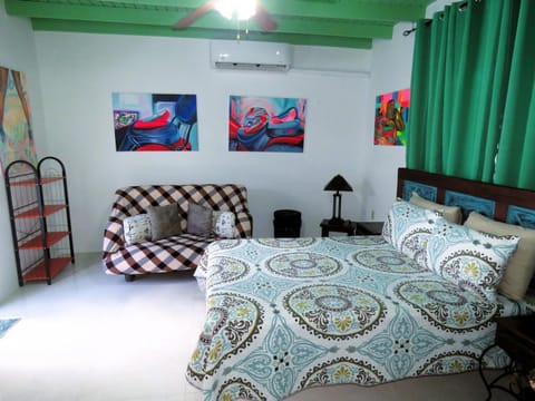 Photo of the whole room, Bedroom