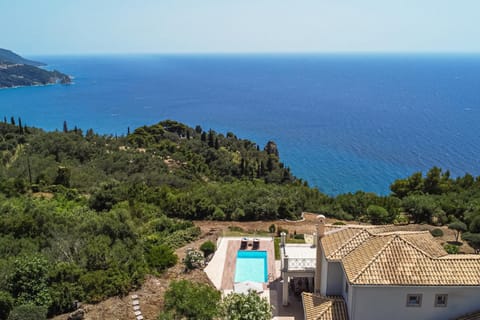 Villa Vardia-Amazing Seaviews with heated pool Villa in Corfu, Greece